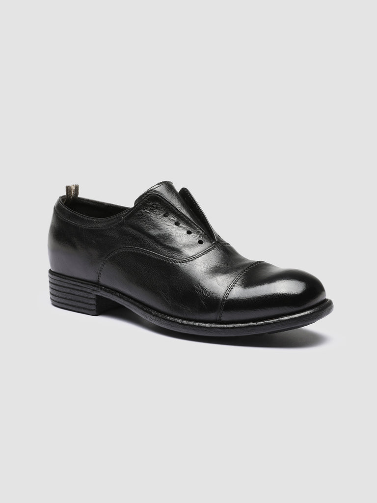 CALIXTE 003 Nero - Black Leather Oxford Shoes Women Officine Creative - 3