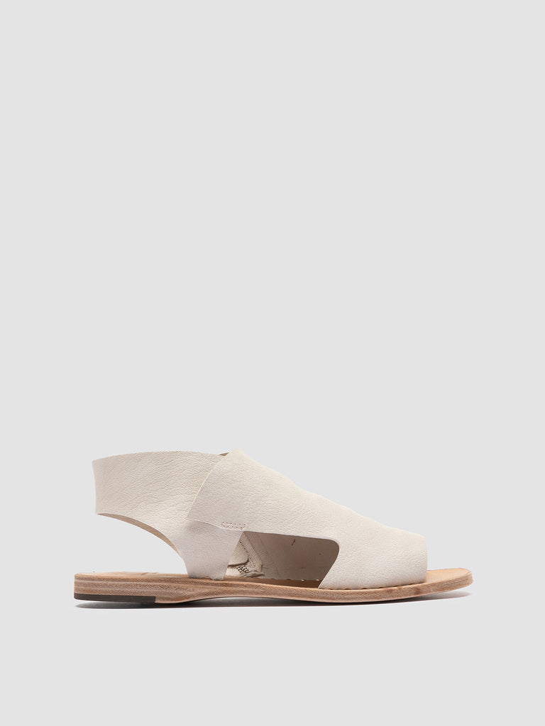 ITACA 033 Nebbia - White Leather sandals Women Officine Creative - 1