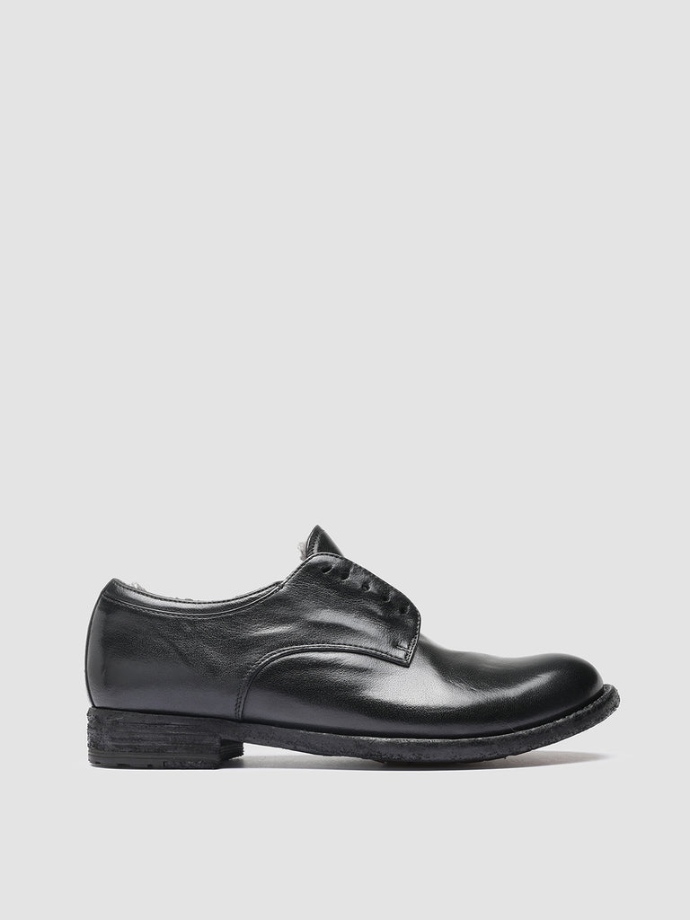 LEXIKON 102 - Black Leather Derby Shoes