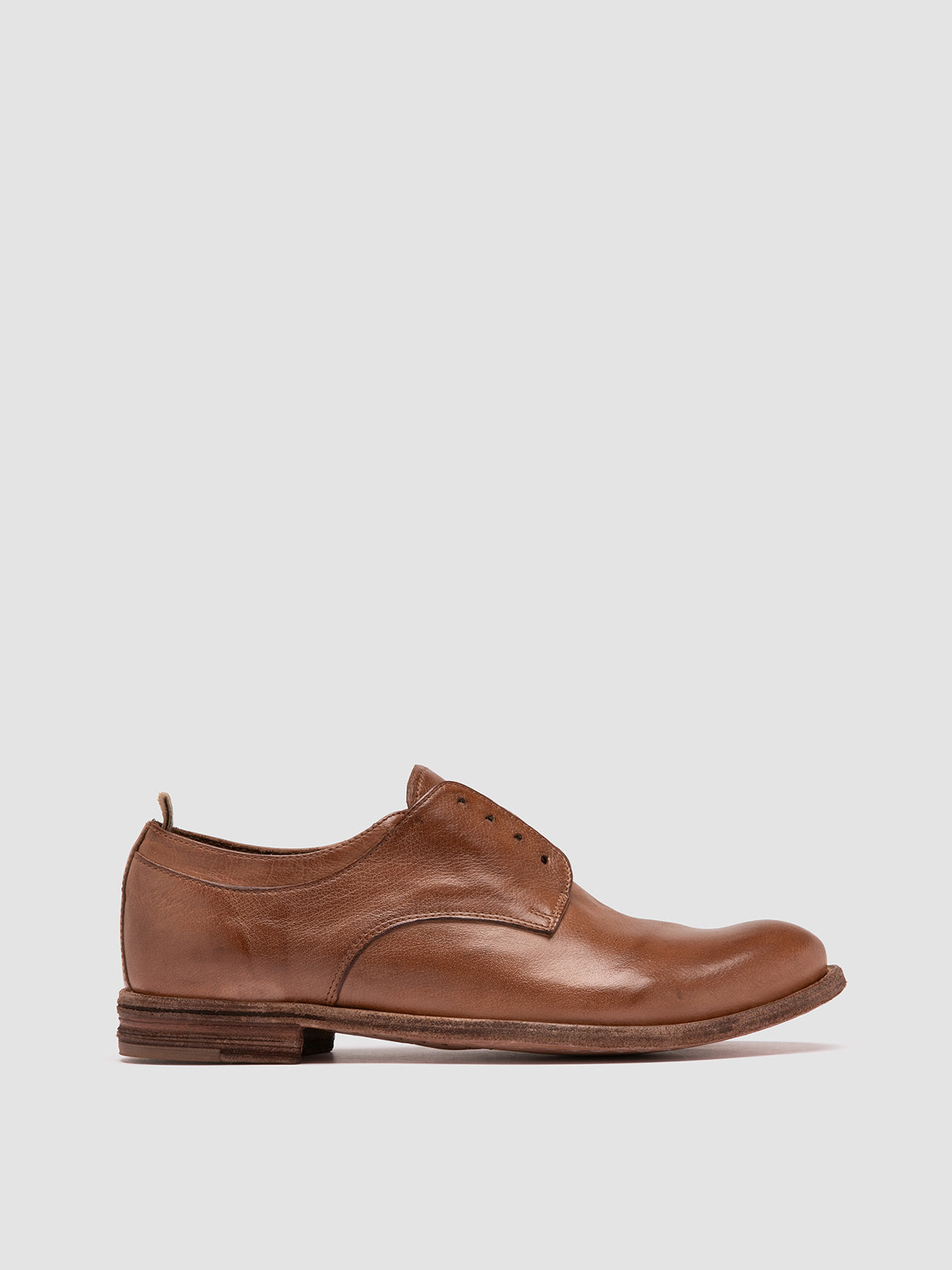 Womens Brown Leather Derby Shoes: LEXIKON 501 V. Officine Creative Womens Brown Leather Derby Shoes: LEXIKON 501 V. Officine Creative