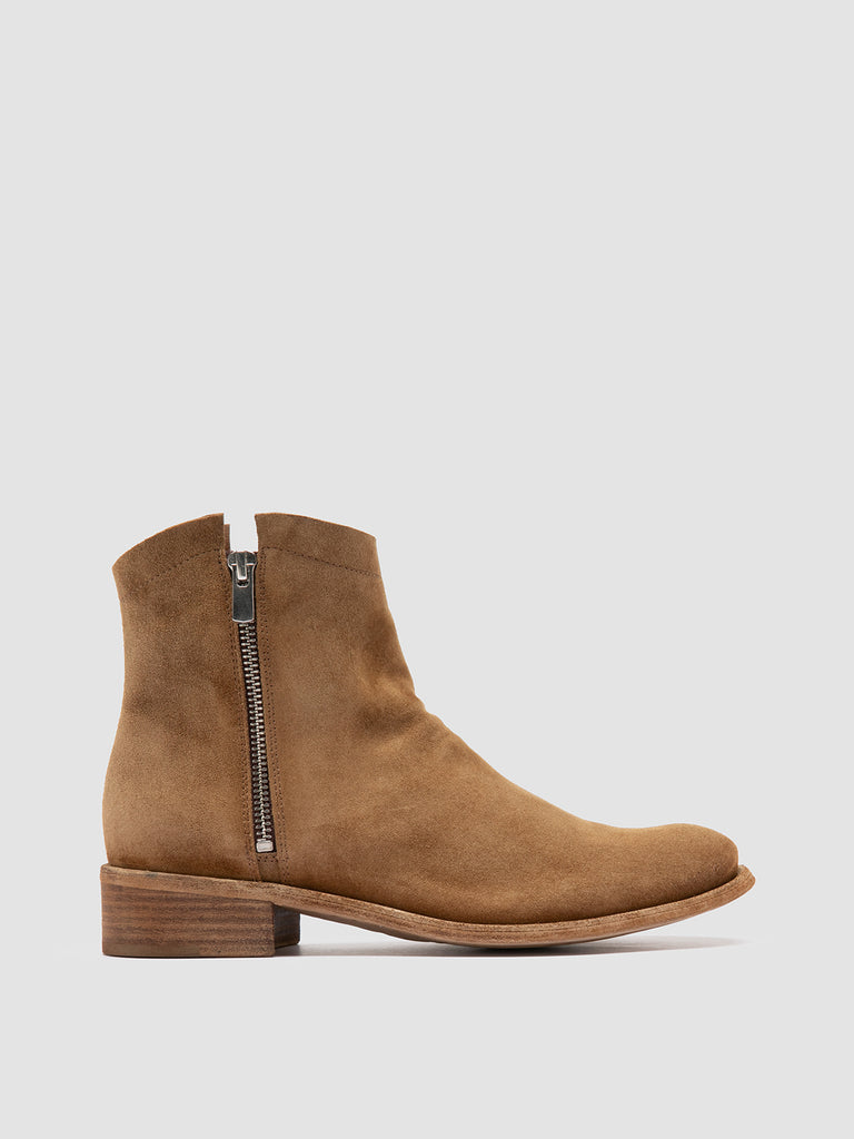 LISON 051 Alce - Brown Suede Ankle Boots Women Officine Creative - 1