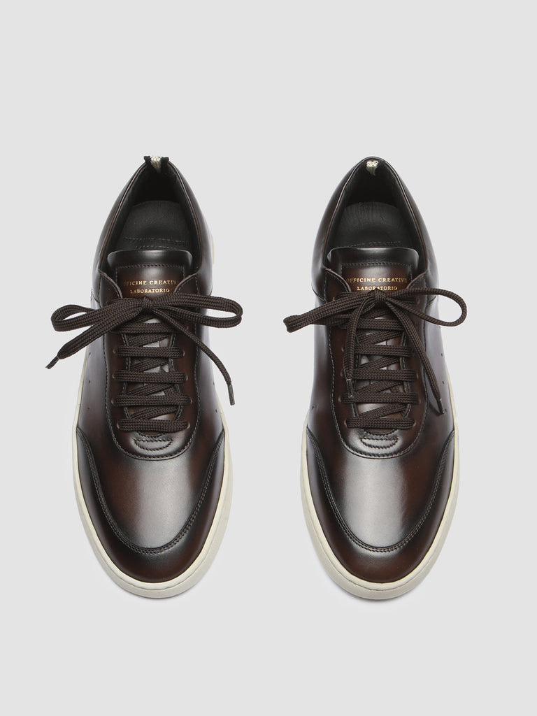 KRIS LUX 001 Moro - Brown Leather Sneakers Men Officine Creative - 2