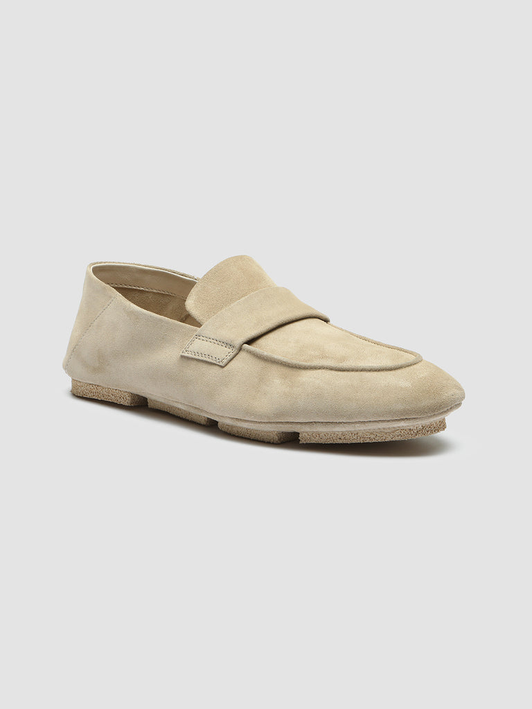 C-SIDE 101 Nude Spring - Ivory Suede Loafers Women Officine Creative - 3