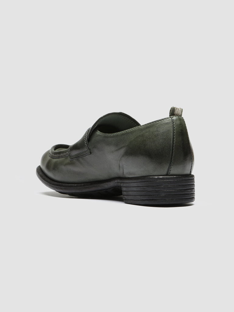 CALIXTE 020 Depths - green Leather loafers Women Officine Creative - 4