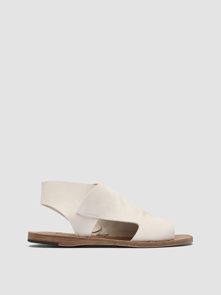ITACA 033 - White Leather Sandals