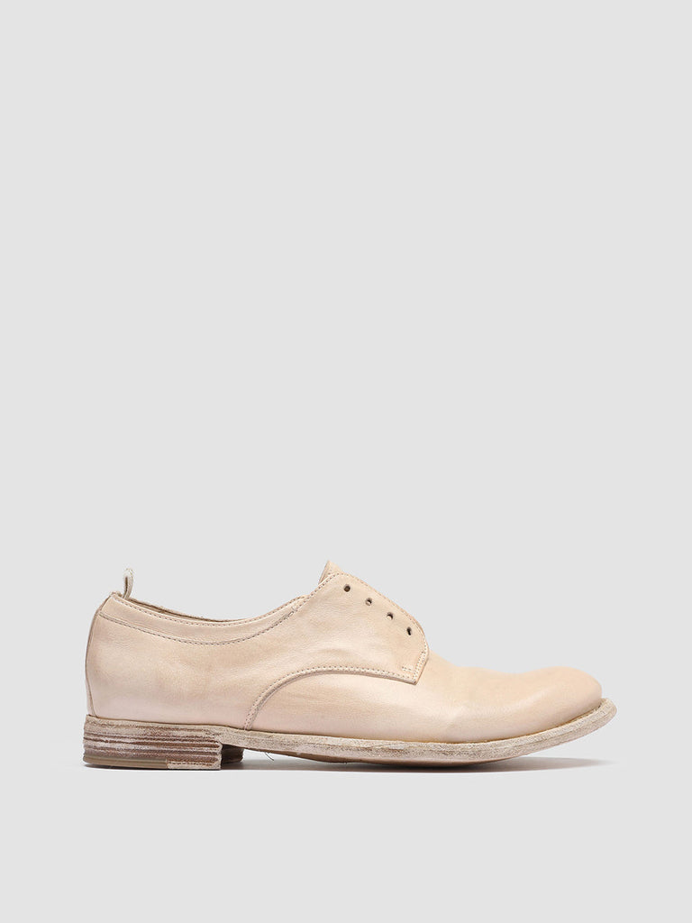 LEXIKON 501 - Pink Leather derby shoes