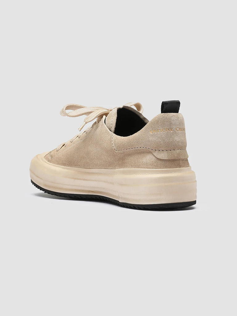 MES 105 Nude Spring - Ivory Suede sneakers Women Officine Creative - 4