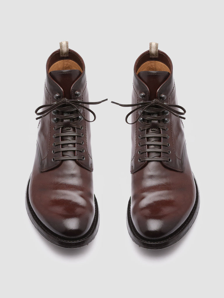 ANATOMIA 013 T.Moro - Brown Leather Boots Men Officine Creative - 2