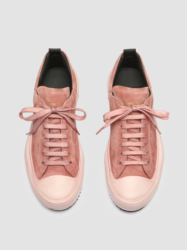 MES 105 Faded Rose - Rose Suede Sneakers Women Officine Creative - 2