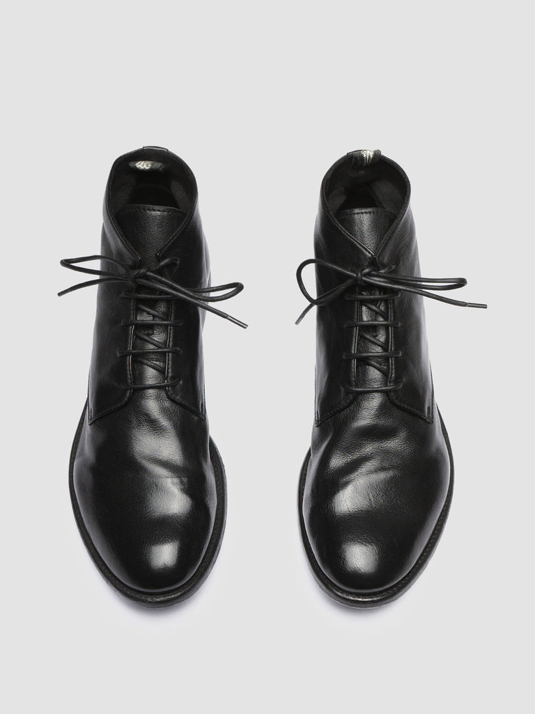 ARC 513 Nero - Black Leather Ankle Boots Men Officine Creative - 2