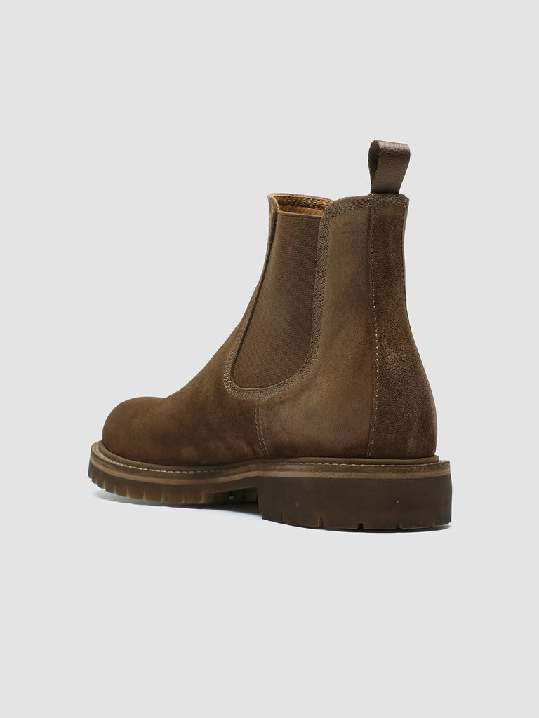BOSS 004 Tundra - Brown Suede Chelsea Boots Men Officine Creative - 4