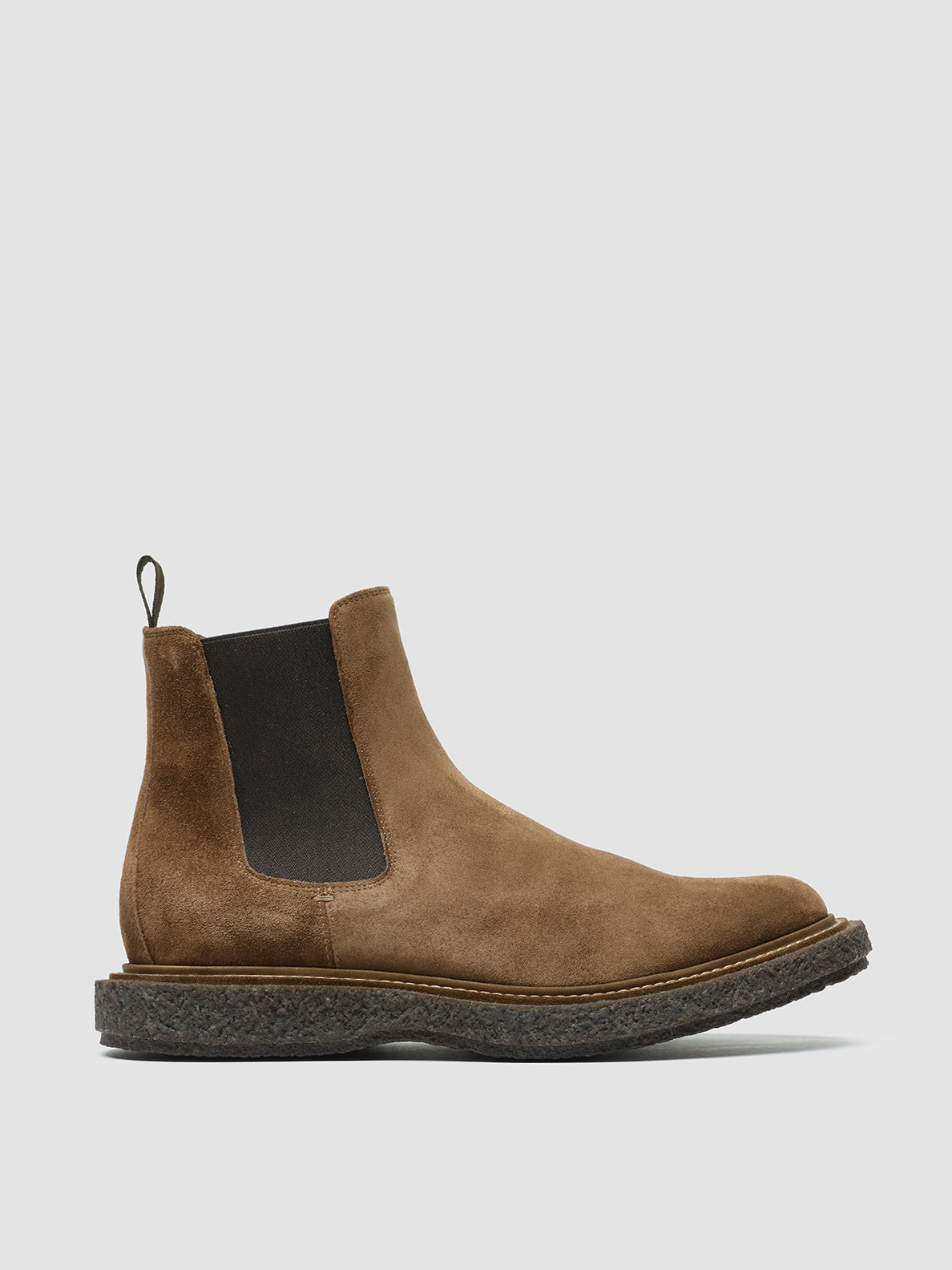 Mens Brown Suede Chelsea Boots BULLET 002 – Officine Creative