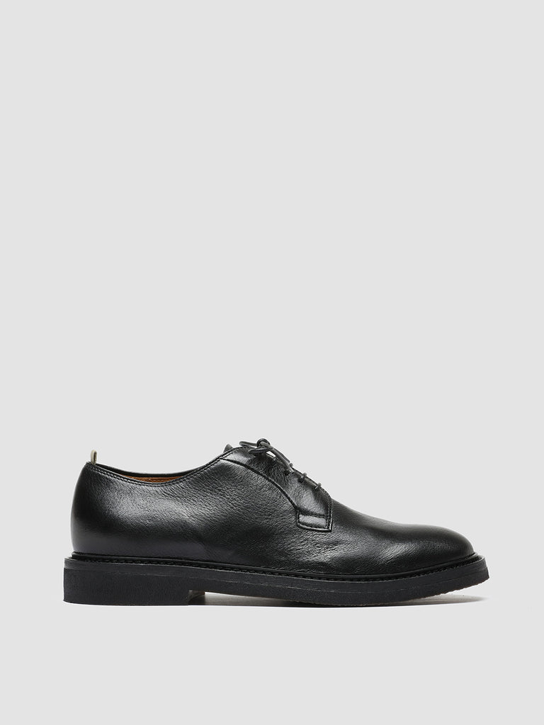 HOPKINS FLEXI 201 Nero - Black Leather Derby Shoes Men Officine Creative - 1