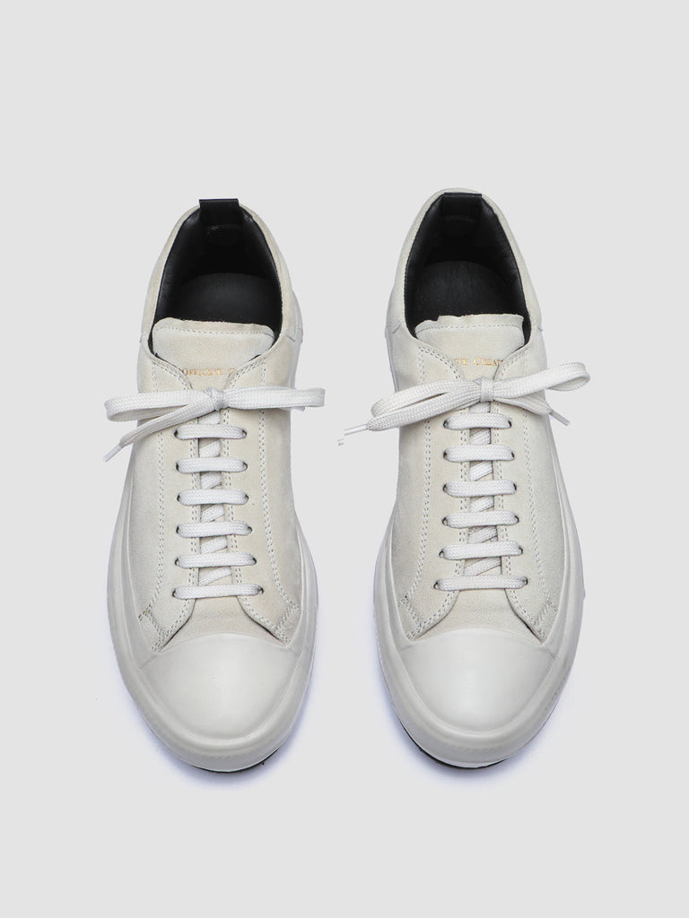 MES 009 Lamb - White Suede sneakers Men Officine Creative - 2