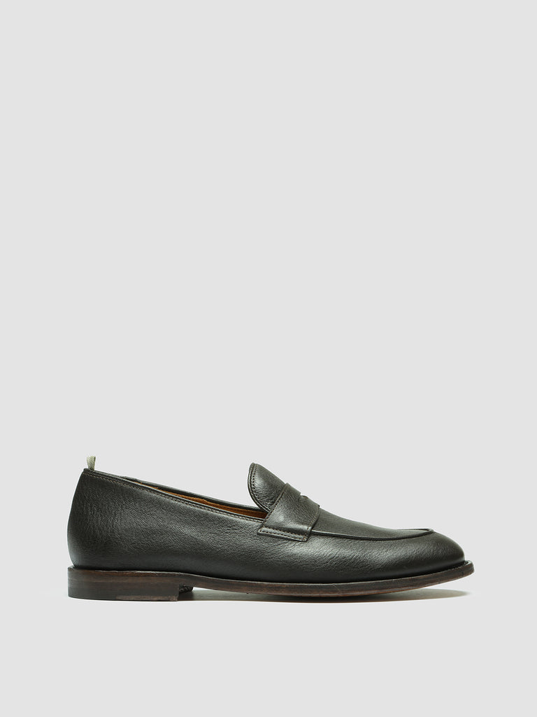 OPERA 001 - Brown Leather Penny Loafers