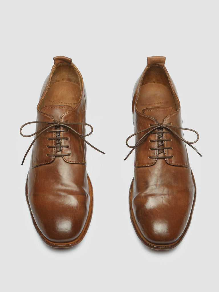 STEREO 003  Cuoio - Tan Leather Derby Shoes Men Officine Creative - 2