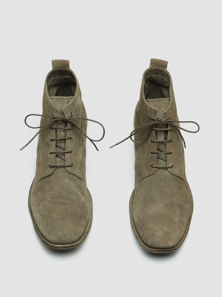 STEREO 004 - Taupe Suede Ankle Boots
