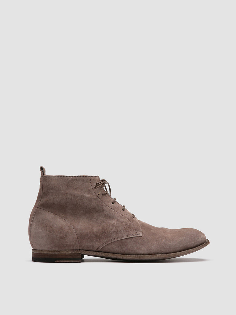 STEREO 004 - Taupe Suede Ankle Boots
