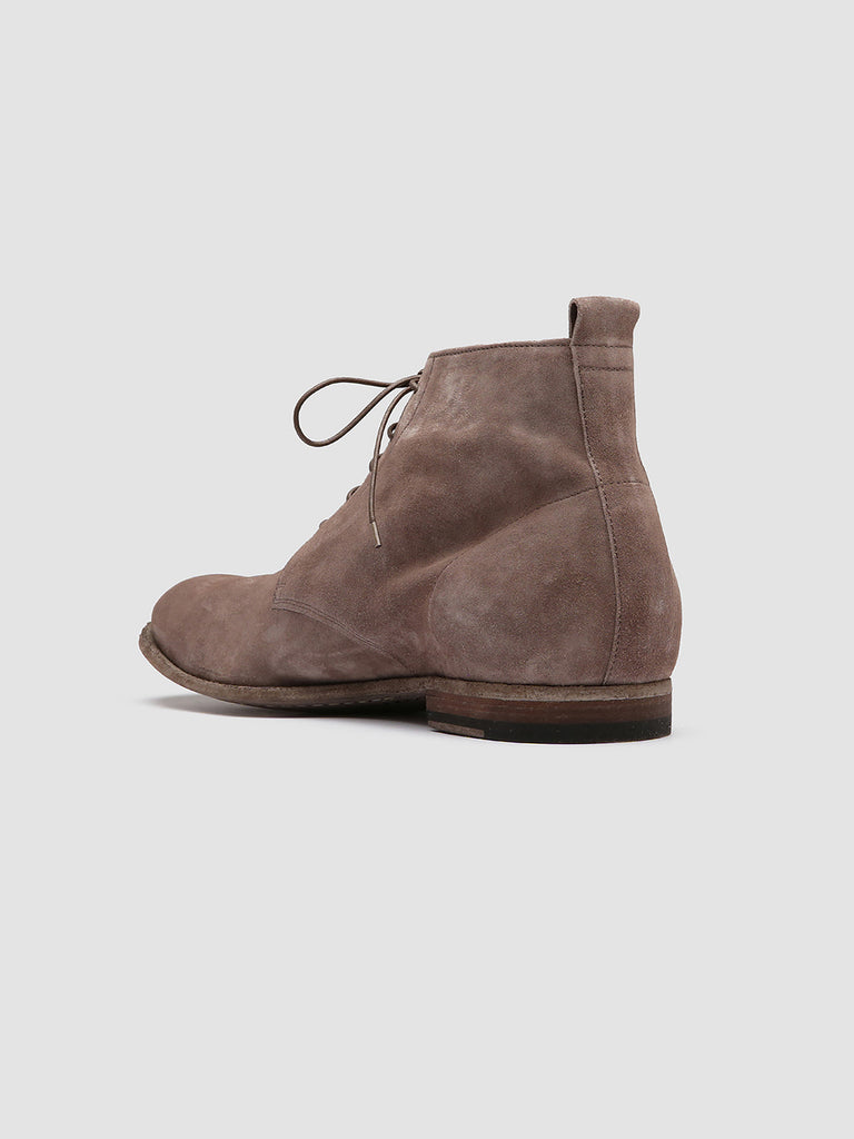 STEREO 004 Otter - Taupe Suede ankle boots Men Officine Creative - 4
