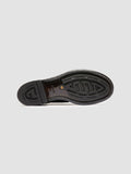 ADMIRAL 010 - Black Leather Lace-up Boots