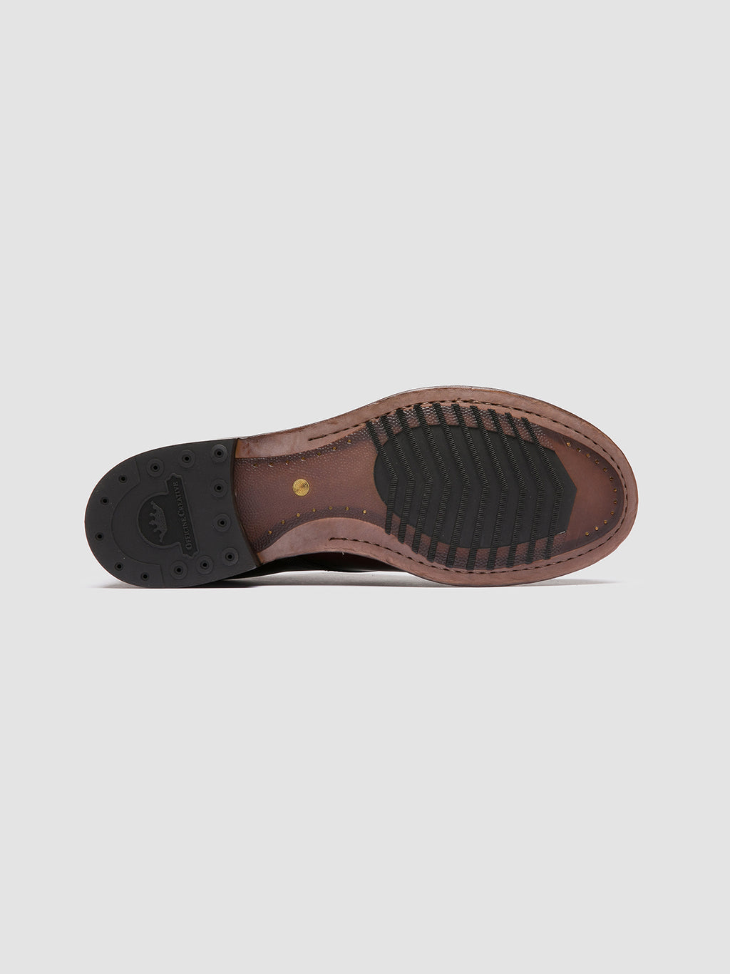 ADMIRAL 013 - Brown Leather Derby Shoes - image 5,side view