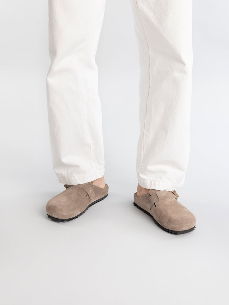 AGORÀ 004 Quarzo - Grey Suede Sandals Men Officine Creative - 7