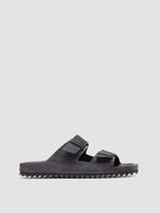 AGORÀ 010 - Navy Suede Slide Sandals