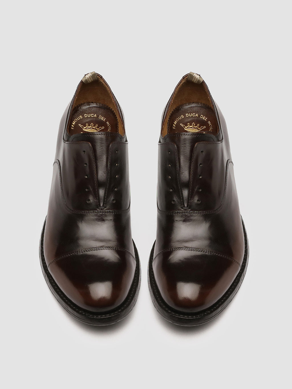 ANATOMIA 015 - Brown Leather Oxford Shoes - 1