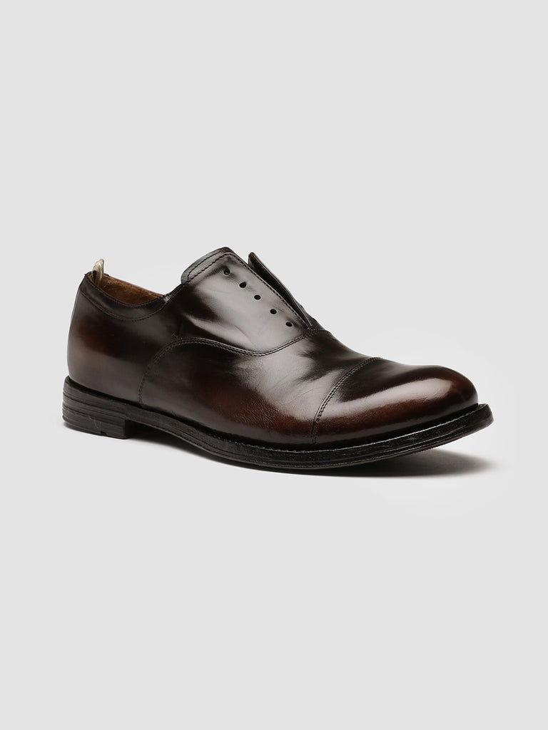 ANATOMIA 015 - Brown Leather Oxford Shoes