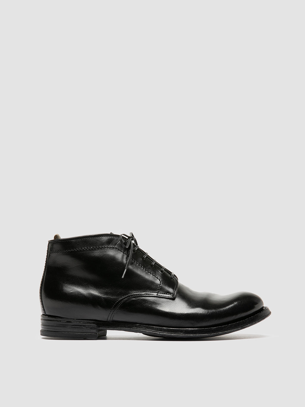 ANATOMIA 88 - Black Leather Chukka Boots Men Officine Creative -1