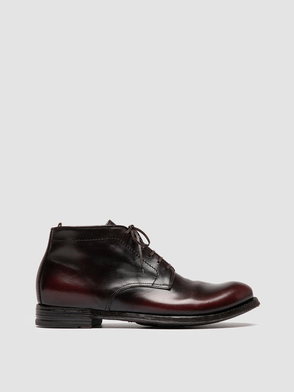 ANATOMIA 88 - Burgundy Leather Chukka Boots Men Officine Creative -1