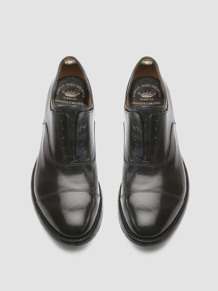 ANATOMIA 015 - Black Leather Oxford Shoes-hover