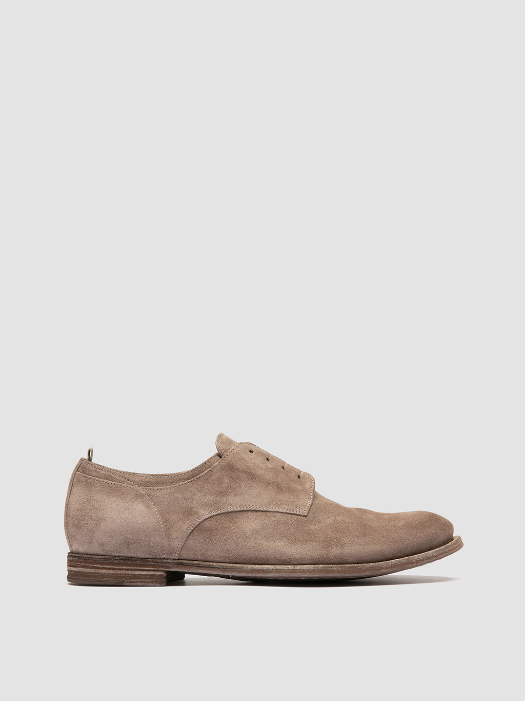 ARCHIVE 500 - Taupe Suede Derby Shoes