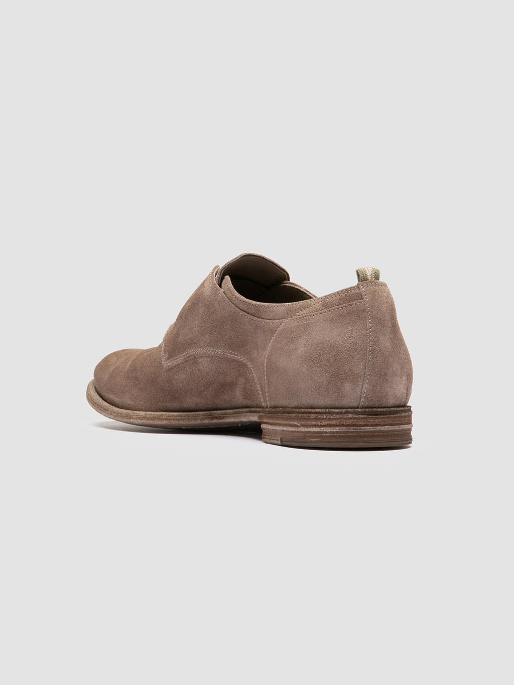 ARCHIVE 500 - Taupe Suede Derby Shoes