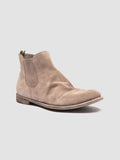 ARCHIVE 514 - Taupe Suede Zipped Boots