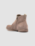 ARCHIVE 514 - Taupe Suede Zipped Boots