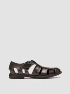 ARCHIVE 521 - Dark Brown Leather Sandals