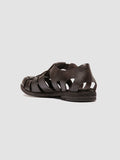 ARCHIVE 521 - Dark Brown Leather Sandals - thumb image 4,side view