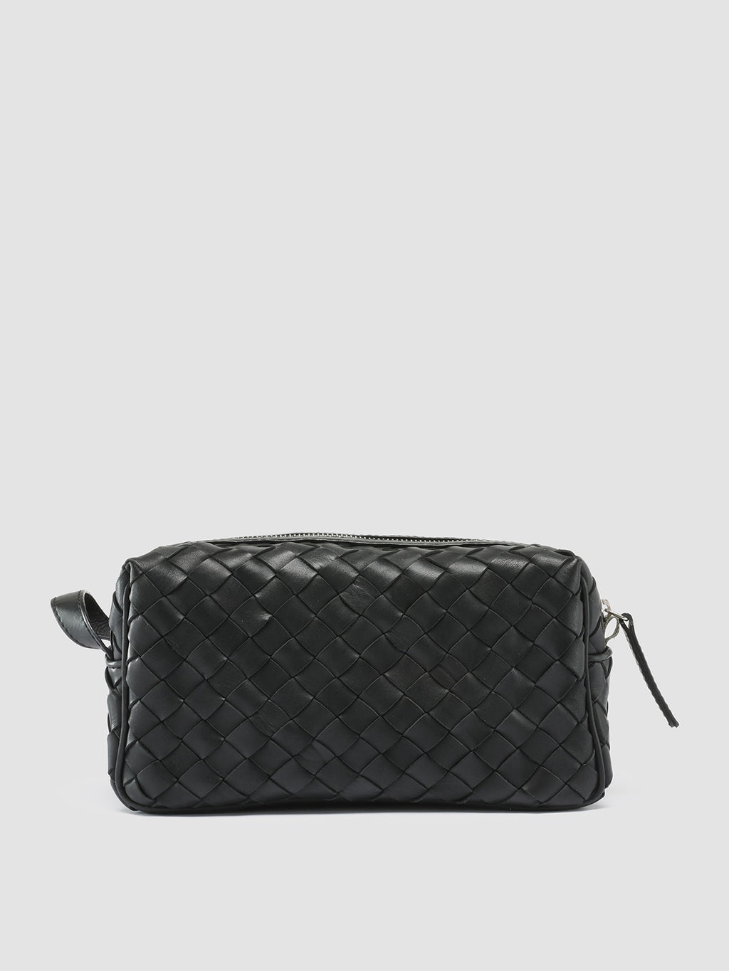 ARMOR 014 - Black Woven Leather Pouch - 0