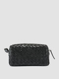 ARMOR 014 - Black Woven Leather Pouch - 0