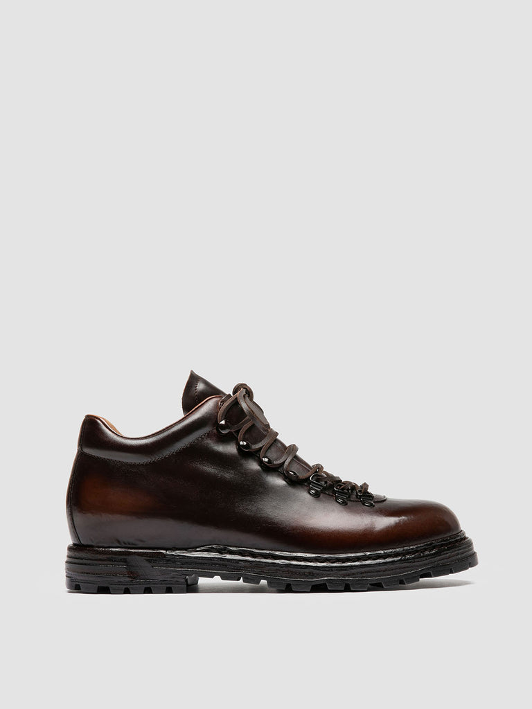 ARTIK 004 - Brown Leather Lace-Up Boots