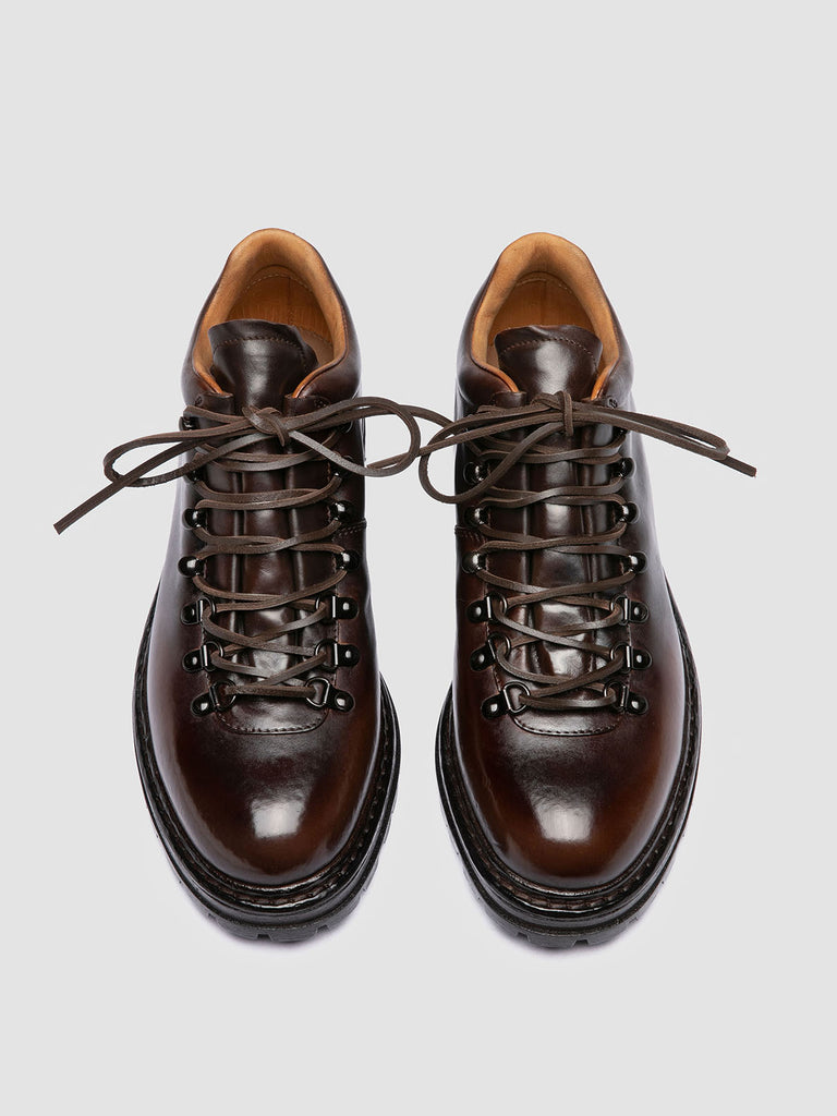 ARTIK 004 - Brown Leather Lace-Up Boots