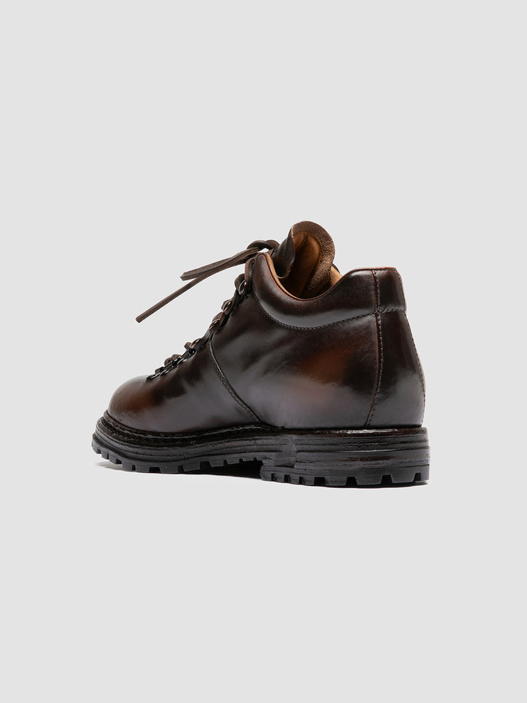 ARTIK 004 - Brown Leather Lace-Up Boots