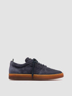ASSET 001 - Blue Suede Low Top Sneakers Men Officine Creative - 1