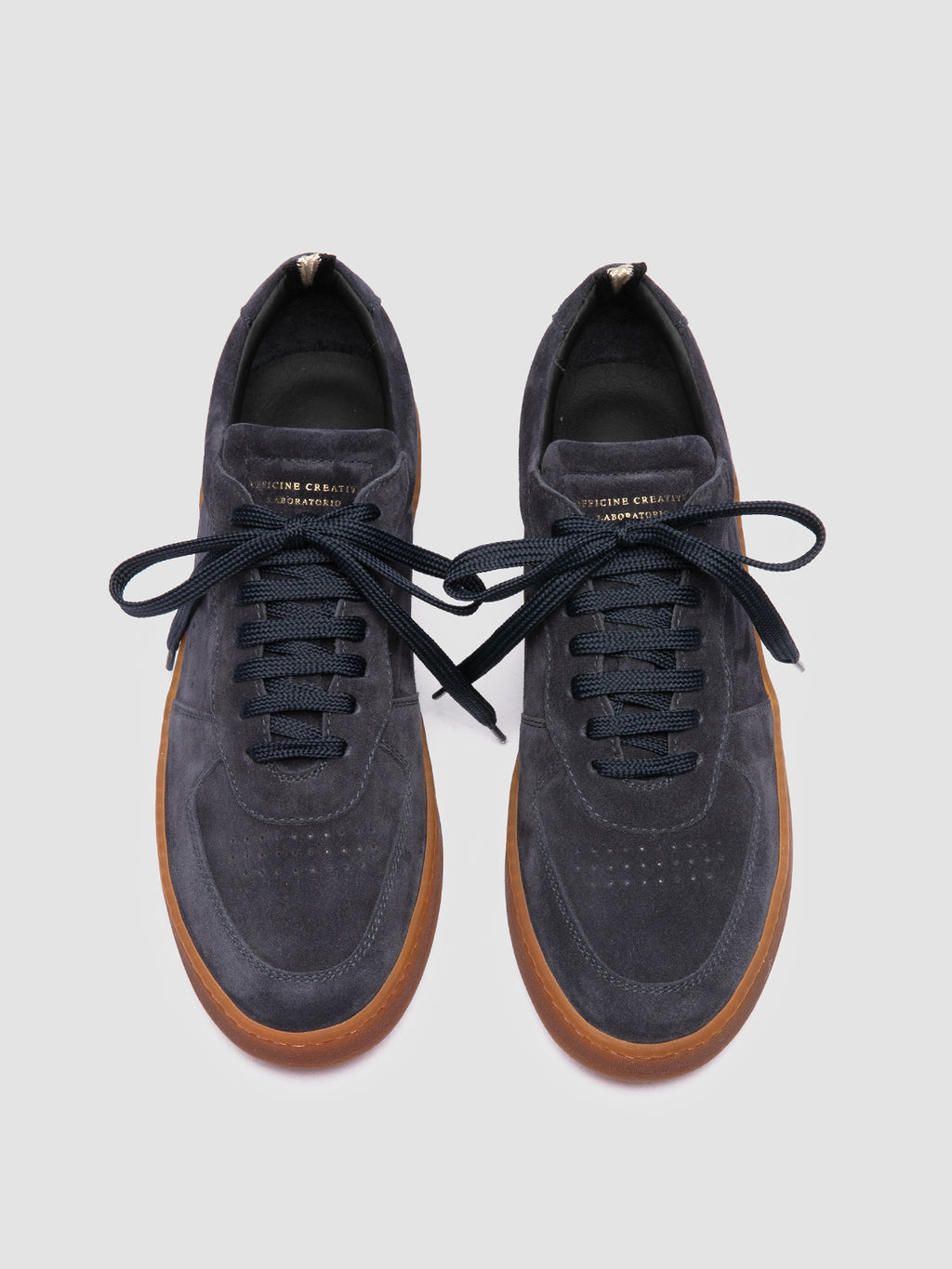 ASSET 001 - Blue Suede Low Top Sneakers Men Officine Creative - 2