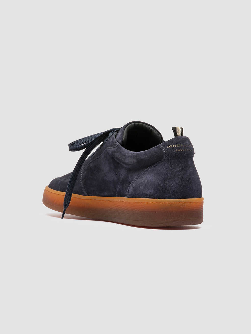 ASSET 001 - Blue Suede Low Top Sneakers Men Officine Creative - 4