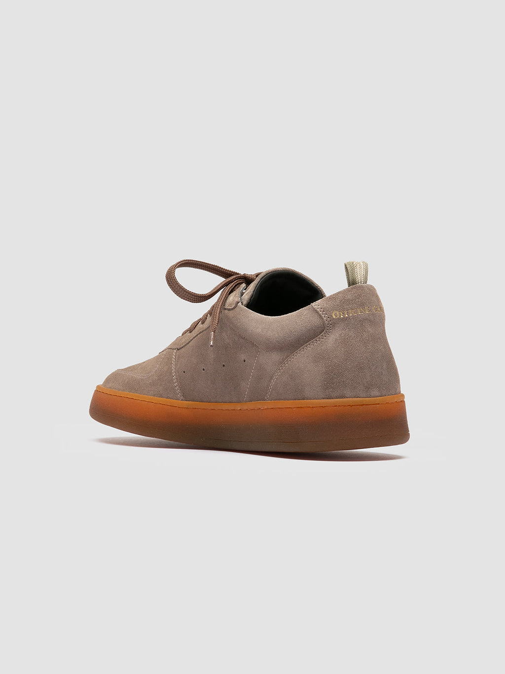 ASSET 001 - Taupe Suede Low Top Sneakers - 3