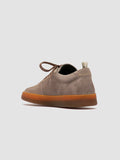 ASSET 001 - Taupe Suede Low Top Sneakers - 3