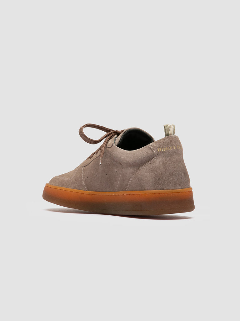 ASSET 001 - Taupe Suede Low Top Sneakers