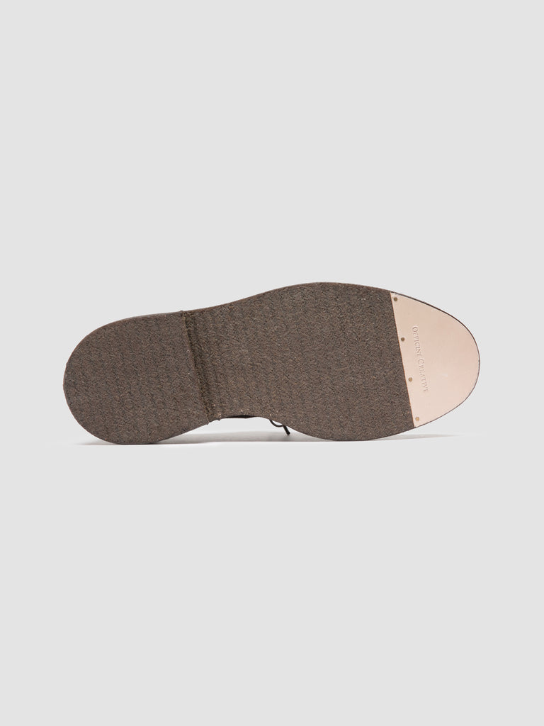 ASTON CREPE 003 - Dark Brown Suede Derby Shoes